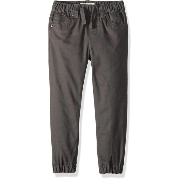 Levis Jeans Boys Grey Joggers Stretch Elastic Waistband Gray Medium - Picture 1 of 11